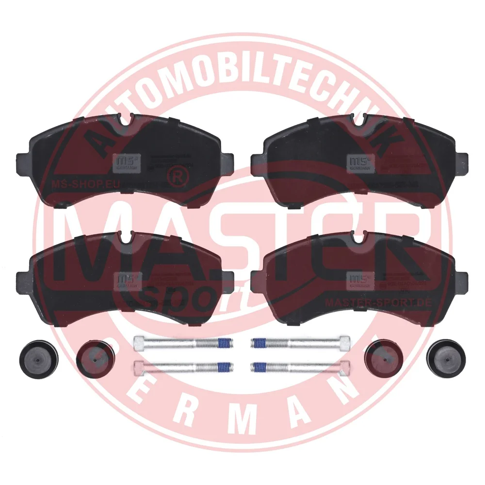 Brzdové platničky-sada PREMIUM MASTER-SPORT GERMANY 13046048272N-SET-MS