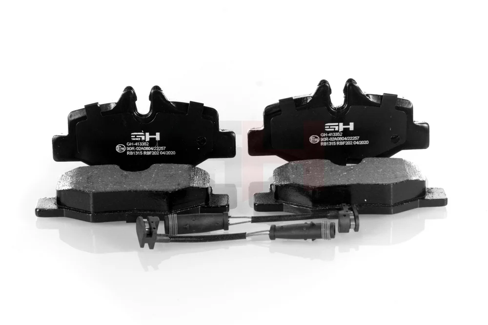 Sada brzdových destiček, kotoučová brzda GH GH-413352