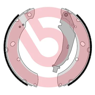 Sada brzdových čelistí BREMBO S85544 – OE 6RU698525A