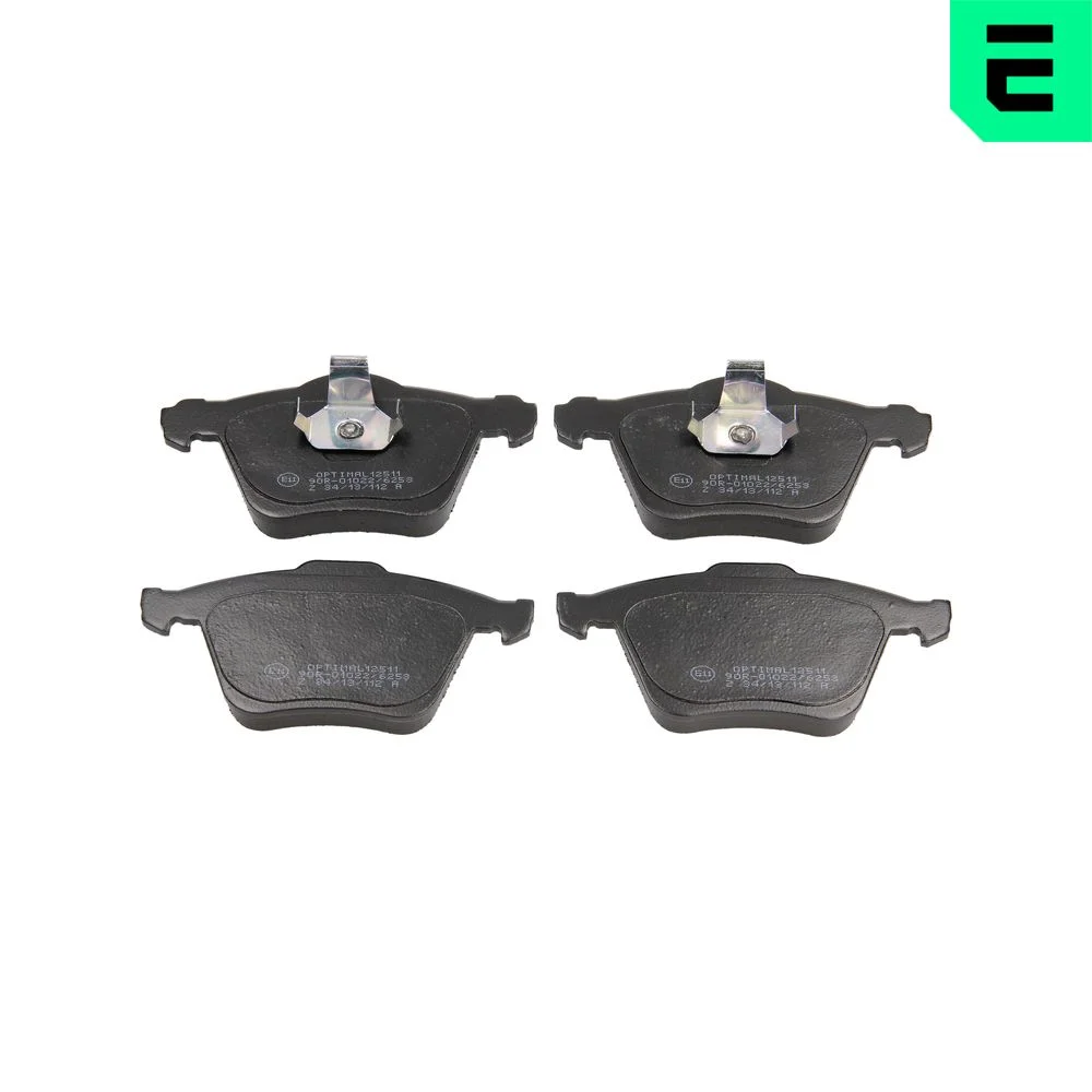 Sada brzdových destiček, kotoučová brzda OPTIMAL BP-12511