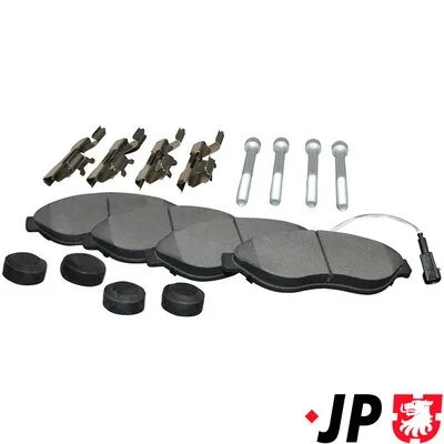 Sada brzdových destiček, kotoučová brzda JP GROUP 4163603910