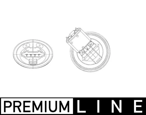 Regulace, vnitrni ventilace MAHLE ABR39000P Regulace, vnitrni ventilace MAHLE ABR39000P