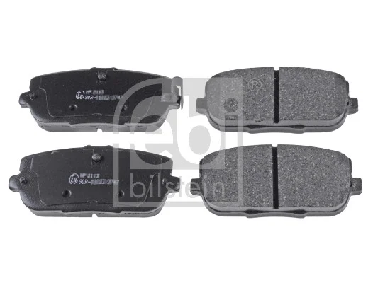 Sada brzdových destiček, kotoučová brzda FEBI BILSTEIN 116386