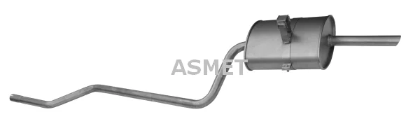 Zadni tlumic vyfuku ASMET 20.025 – OE 174301B070 Zadni tlumic vyfuku ASMET 20.025 – OE 174301B070