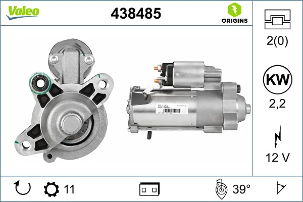 Startér VALEO 438485