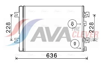 Kondenzátor, klimatizace AVA Clever Choice RTA5467D