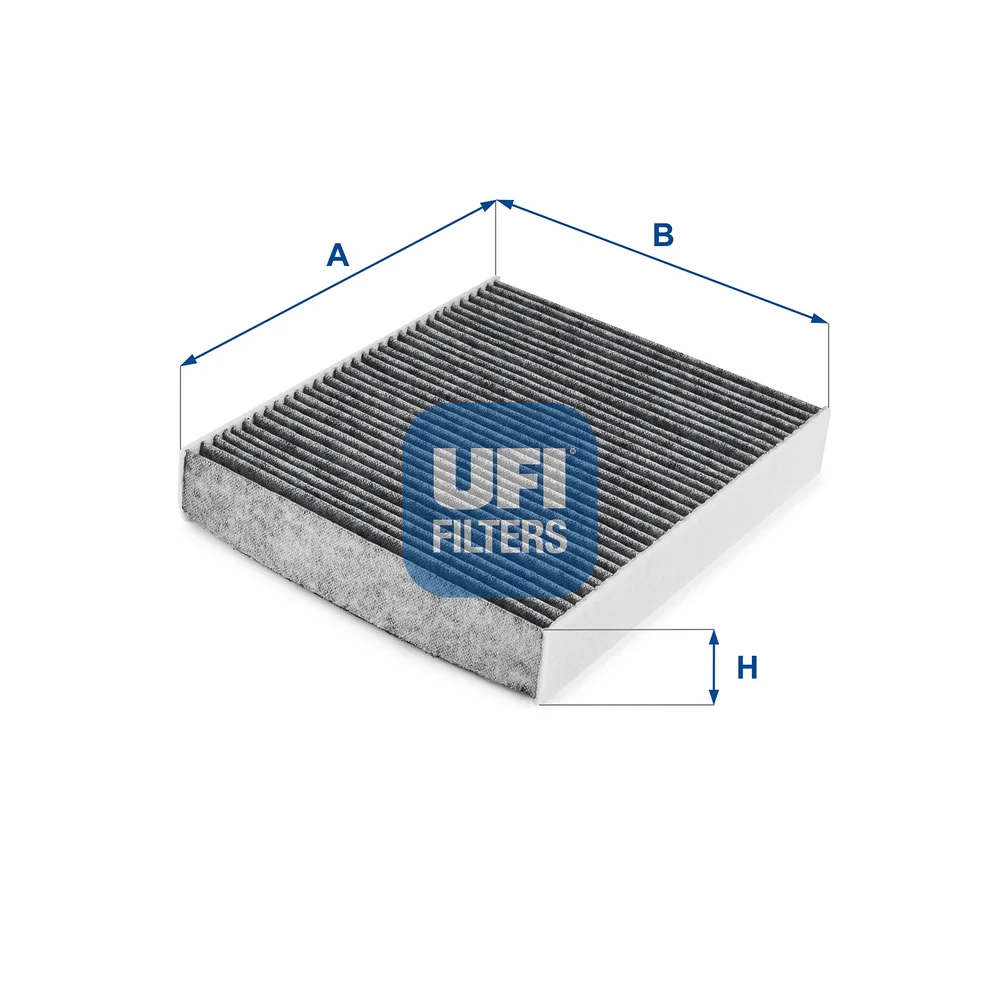 Filtr, vzduch v interiéru UFI 54.296.00 Filtr, vzduch v interiéru UFI 54.296.00