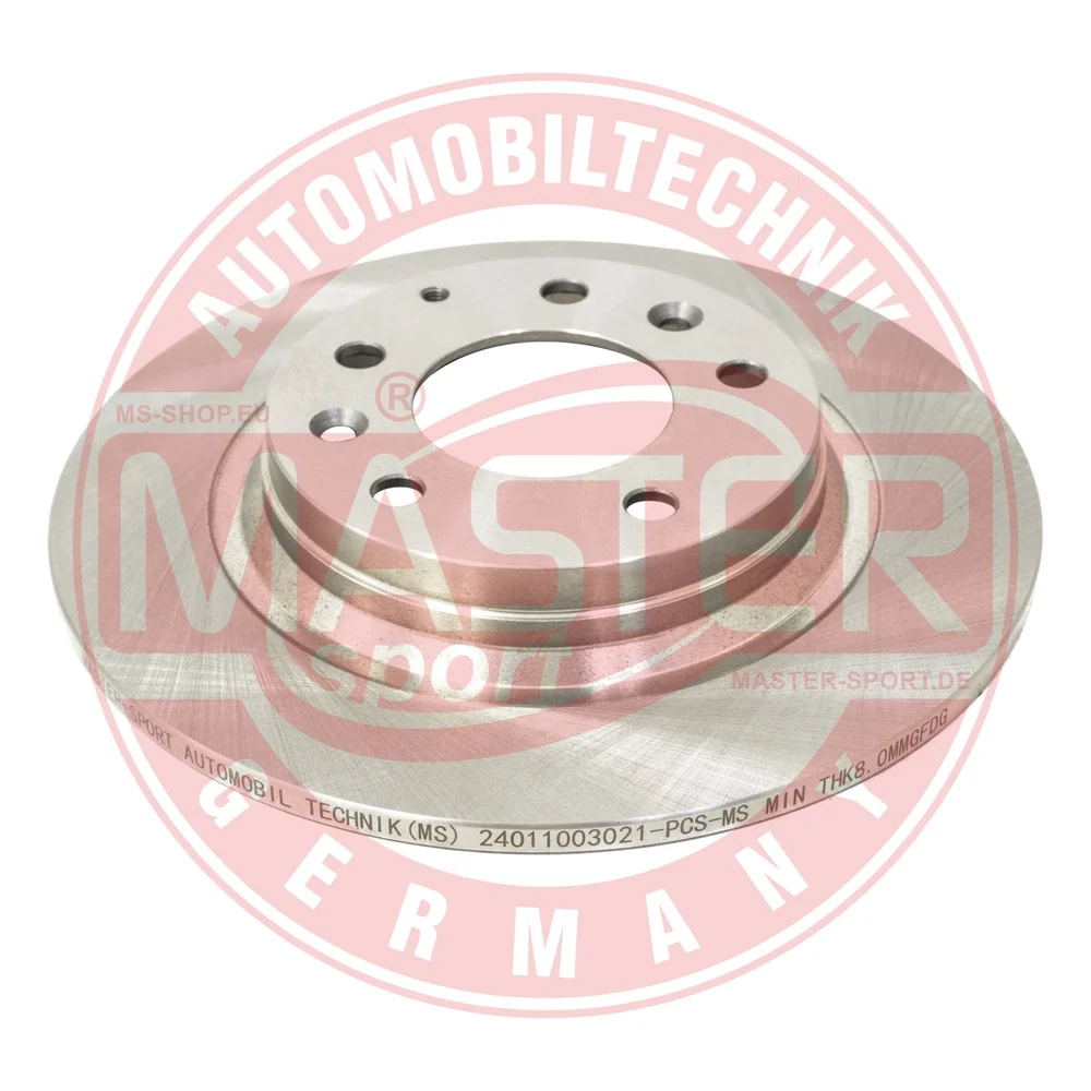 Brzdový kotúč MASTER-SPORT GERMANY 24011003021-PCS-MS