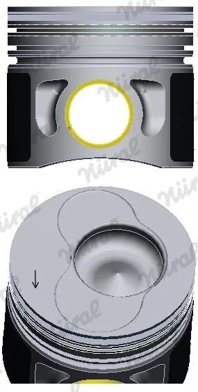 Píst NÜRAL 87-114900-66 – OE 07901D