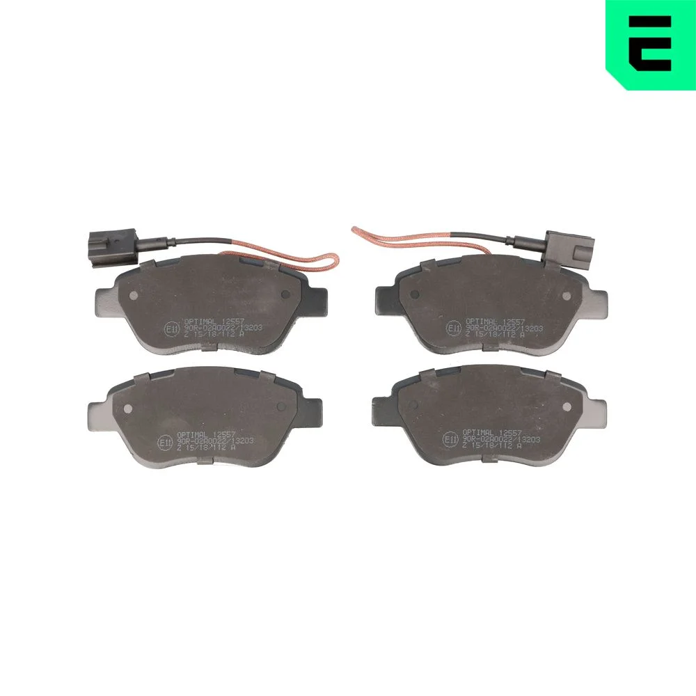 Sada brzdových destiček, kotoučová brzda OPTIMAL BP-12557
