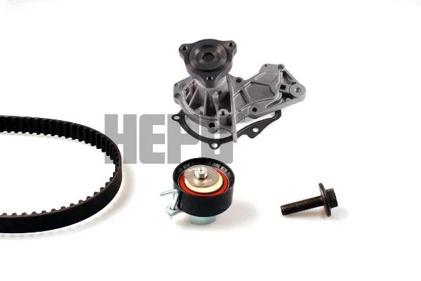 Vodní pumpa + sada ozubeného řemene HEPU PK02690