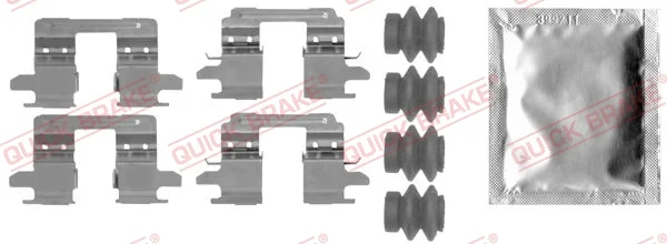Sada prislusenstvi, oblozeni kotoucove brzdy QUICK BRAKE 109-0005