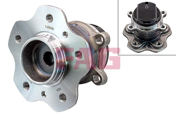 Sada ložisek kol Schaeffler FAG 713633190