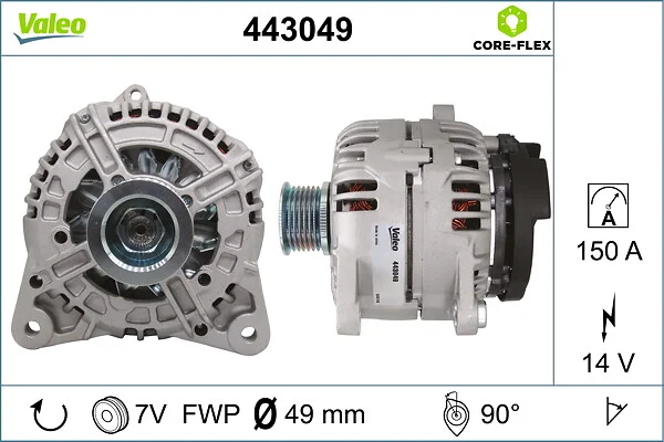 generátor VALEO 443049