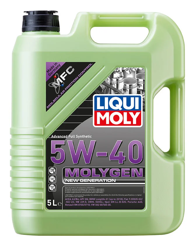 Motorový olej molygen new generation 5w-40 LIQUI MOLY 8536