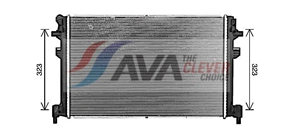 Chladič, chlazení motoru AVA Clever Choice VN2426