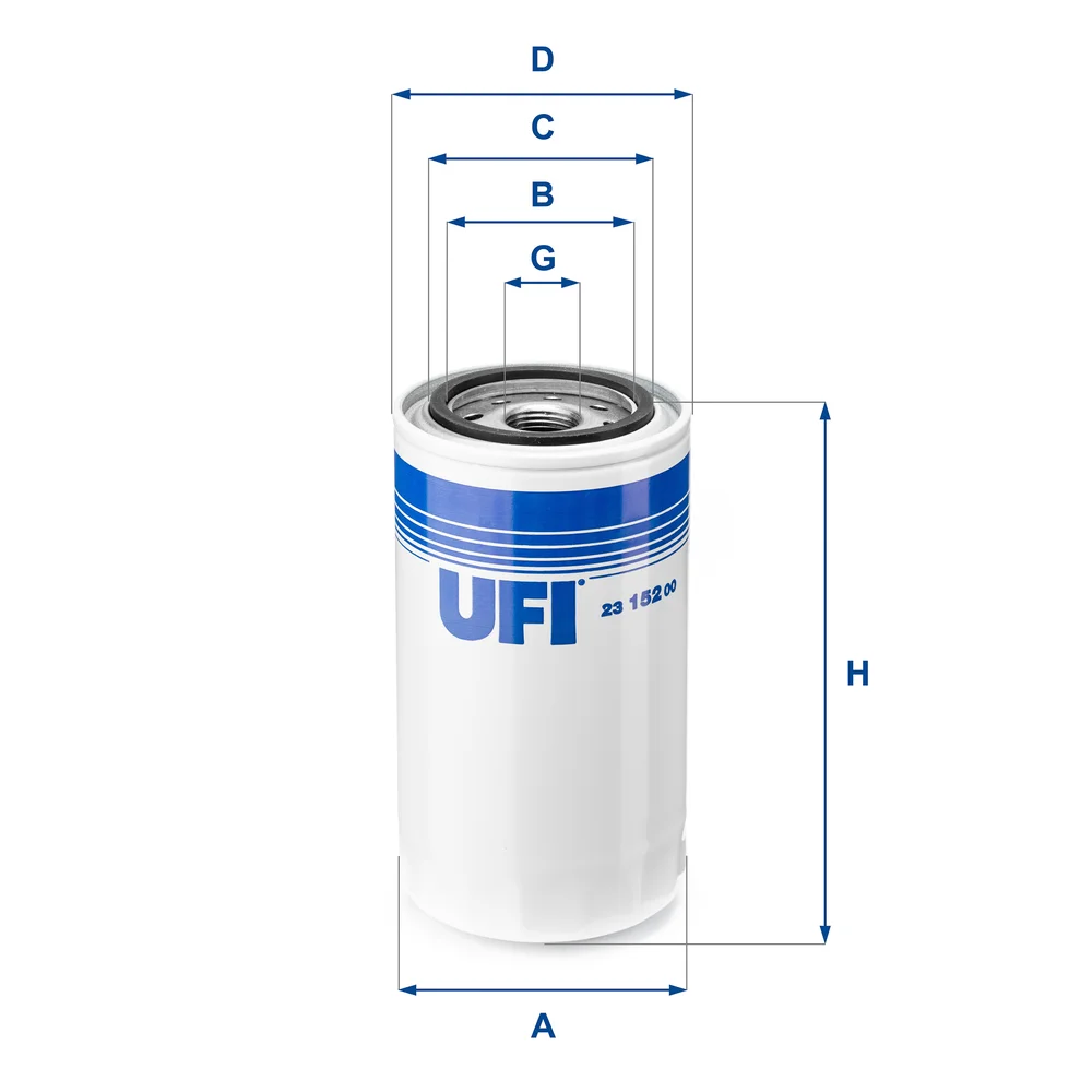 Olejový filtr UFI 23.152.00