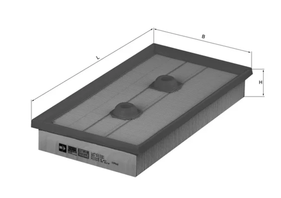Vzduchový filtr MAHLE LX1643