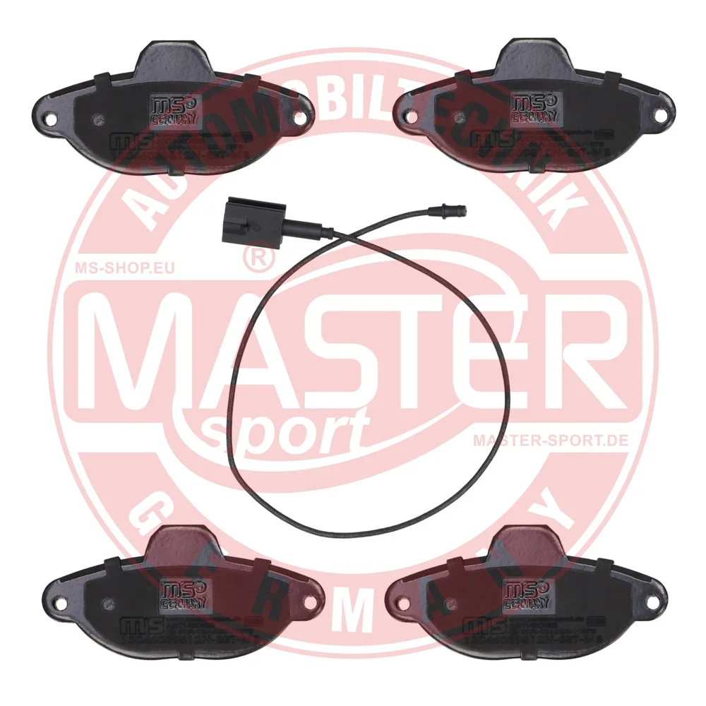 Brzdové platničky-sada PREMIUM MASTER-SPORT GERMANY 13046039512N-SET-MS