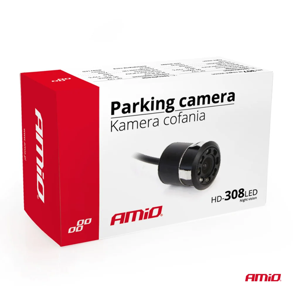 REVERZNÍ KAMERA HD-308-LED NOČNÍ VIDĚNÍ AMIO 01595 - Obrázek 4