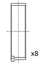 Ojniční ložisko FAI AutoParts BB2070-STD