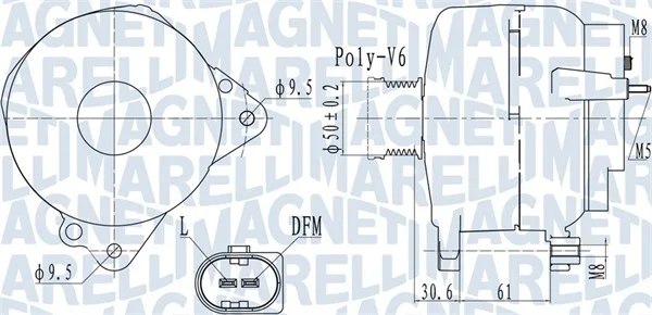 generátor MAGNETI MARELLI 063732118010