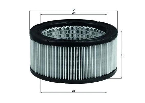 Vzduchový filtr MAHLE LX213
