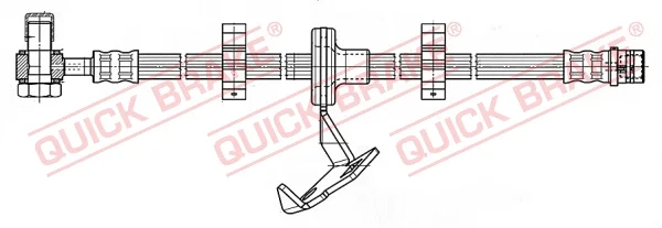 Brzdová hadice QUICK BRAKE 59.987X