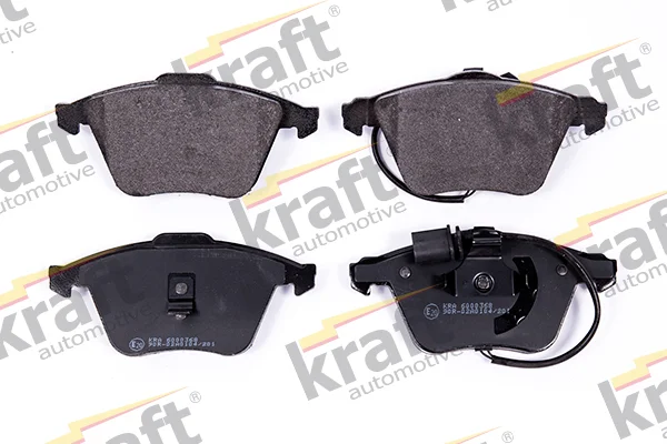 Sada brzdových destiček, kotoučová brzda KRAFT AUTOMOTIVE 6000368