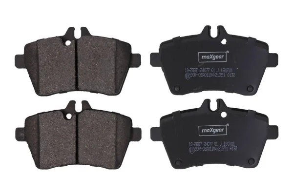 Sada brzdových destiček, kotoučová brzda MAXGEAR 19-2887