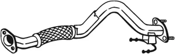 Výfuková trubka BOSAL 750-259 Výfuková trubka BOSAL 750-259
