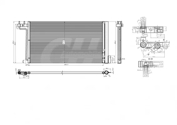 CHLADIČ DO KLIMAT.FORD FOCUS III 11- HART 621677