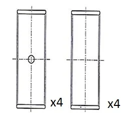 Ojniční ložisko FAI AutoParts BB2041-STD Ojniční ložisko FAI AutoParts BB2041-STD