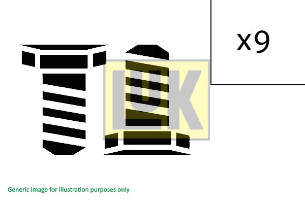 Sada šroubů, spojka Schaeffler LuK 411018910