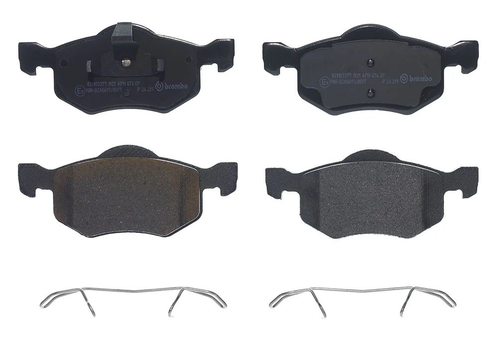 Sada brzdových destiček, kotoučová brzda BREMBO P24219
