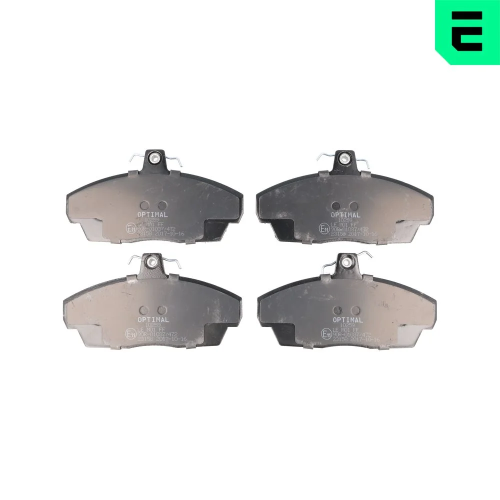 Sada brzdových destiček, kotoučová brzda OPTIMAL BP-10259