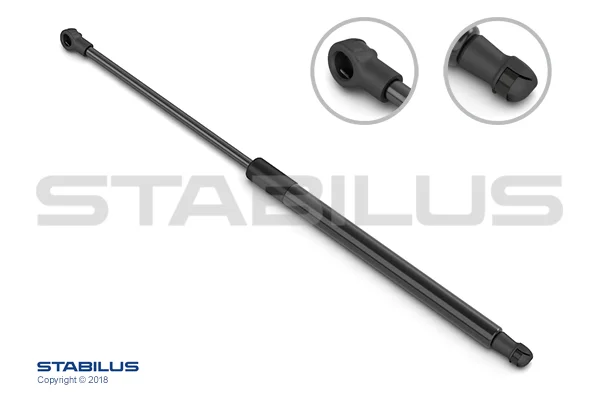 Plynový tlumič, zadní sklo STABILUS 308105 – OE 904600001R