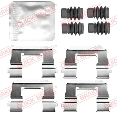 Sada příslušenství, obložení kotoučové brzdy QUICK BRAKE 109-0157