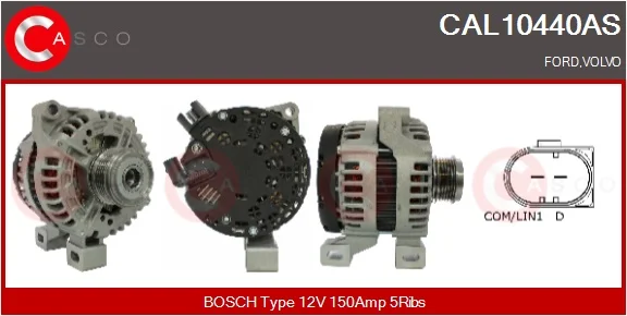 generátor CASCO CAL10440AS