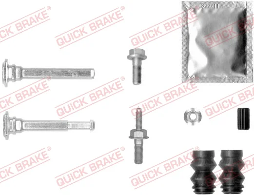 Sada vodicích pouzder, brzdový třmen QUICK BRAKE 113-1414X