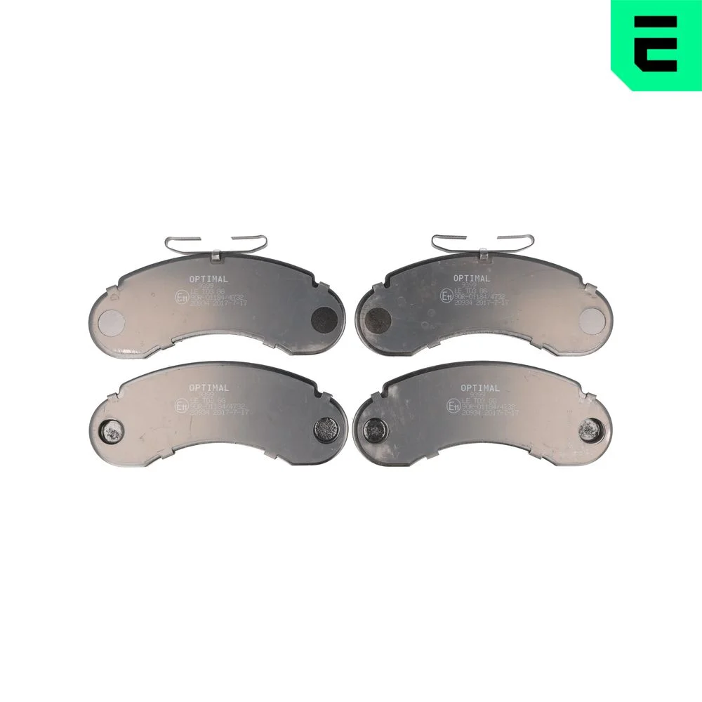 Sada brzdových destiček, kotoučová brzda OPTIMAL BP-09399
