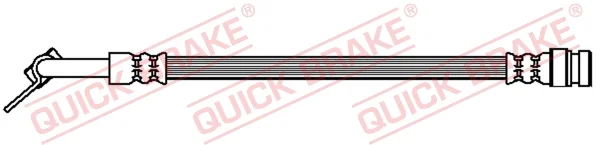 Brzdová hadice QUICK BRAKE 50.508 Brzdová hadice QUICK BRAKE 50.508