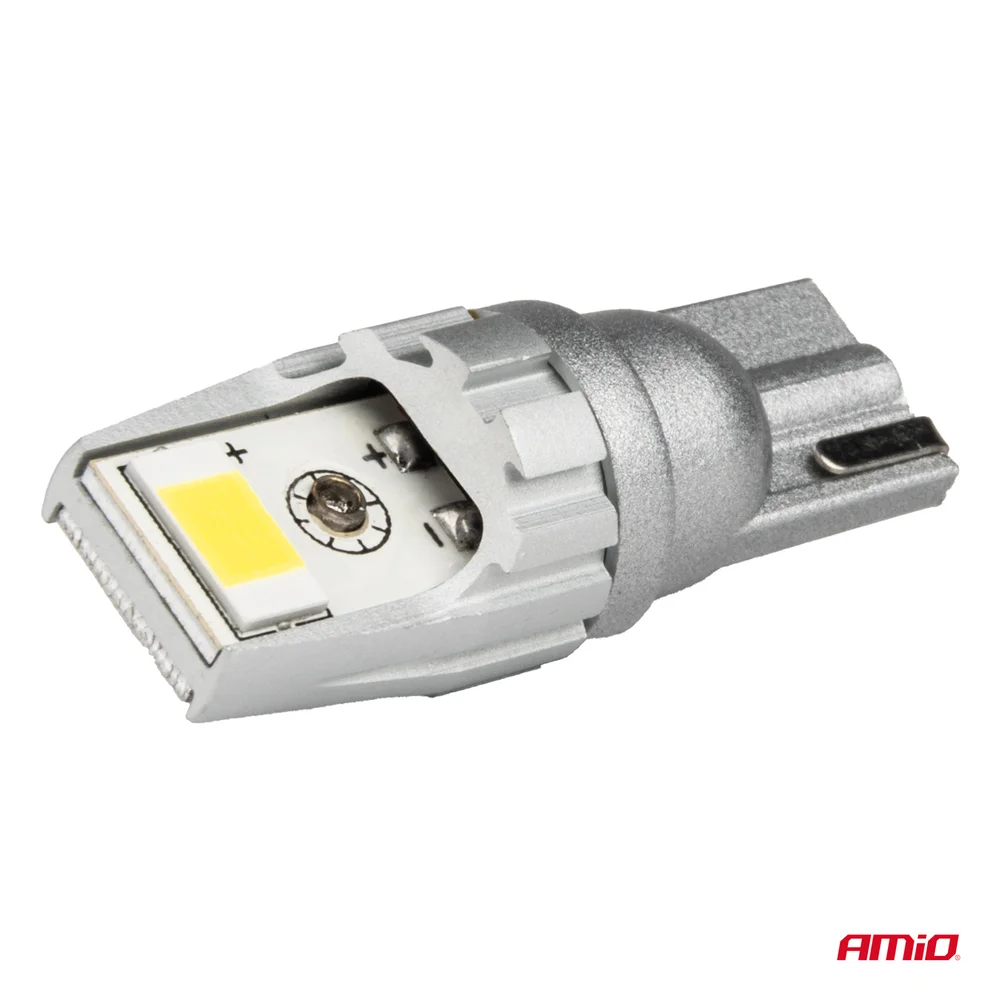LED žárovky CANBUS T10 W5W 2SMD 3570 White 12V 24V AMiO-04256 - Obrázek 3