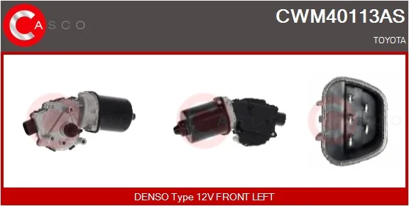 Motor stěračů CASCO CWM40113AS Motor stěračů CASCO CWM40113AS