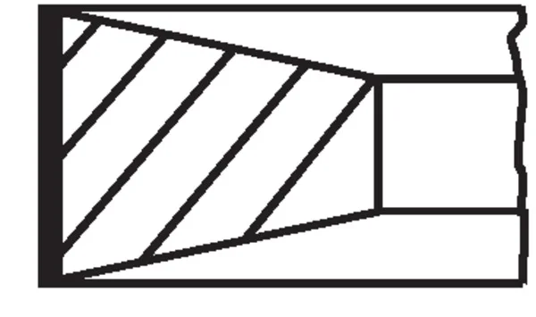 Sada pistnich krouzku MAHLE 68112N0