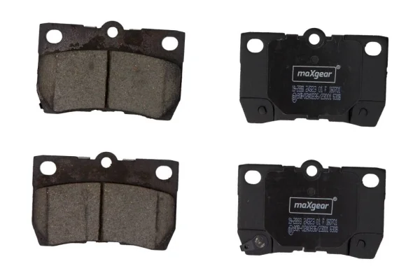 Sada brzdových destiček, kotoučová brzda MAXGEAR 19-2893