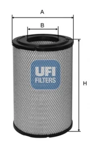 Vzduchový filtr UFI 27.550.00 – OE B005660