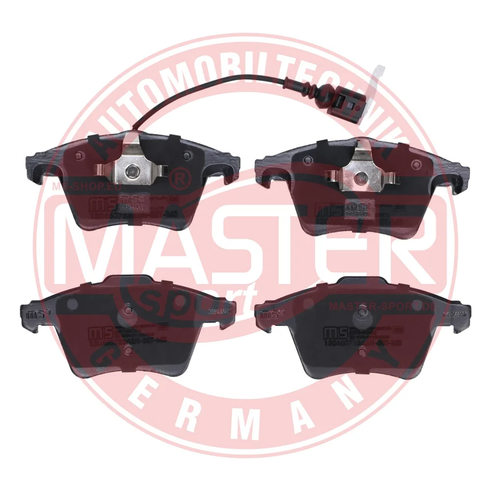 Brzdové platničky-sada PREMIUM MASTER-SPORT GERMANY 13046072362N-SET-MS
