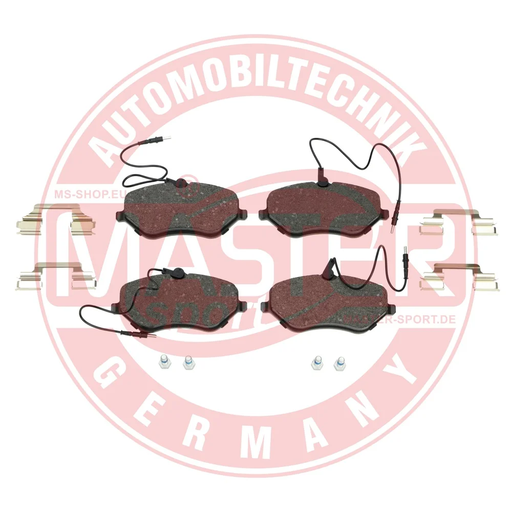 Brzdové platničky-sada PREMIUM MASTER-SPORT GERMANY 13046028922N-SET-MS