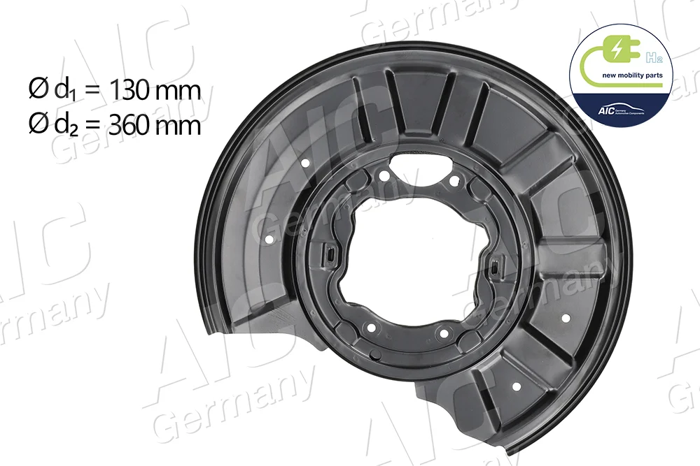Ochranný plech proti rozstřikování, brzdový kotouč AIC 55101 Ochranný plech proti rozstřikování, brzdový kotouč AIC 55101